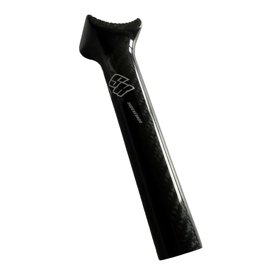 Supercross BMX carbon fiber pro pivotal seatpost — pivotal head detail