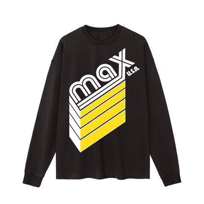 MAX Racing | Vintage Washed Long Sleeve T-Shirt
