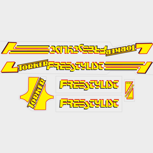 Torker Freestylist 1984 NOS Frame and Fork Sticker Single