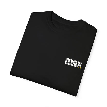 MAX Racing Factory T-Shirt | Black and Yellow Print