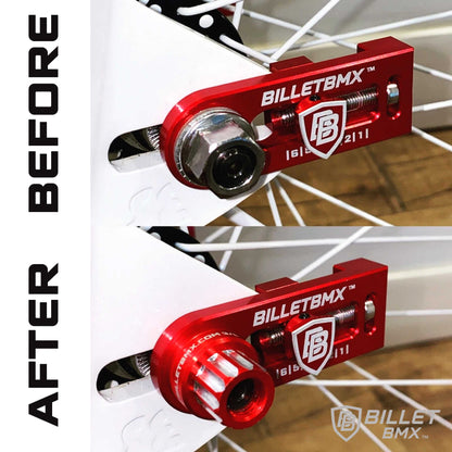 BILLET BMX Deez Nuts 12 Point Bike Axle Nuts 14x1mm (2-Pack)