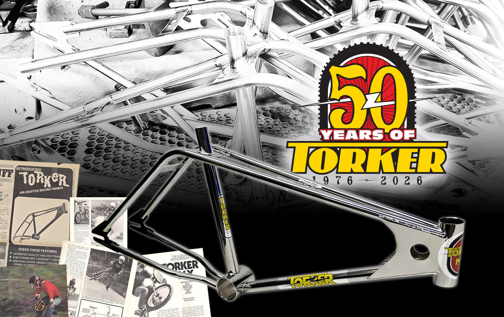 torker bmx bicycles | 2026 50 Year Anniversary Big Bike TBB5034 Post your builds and share your serial number on the Torker Racing Riders Group Vintage Torker BMX Bike |