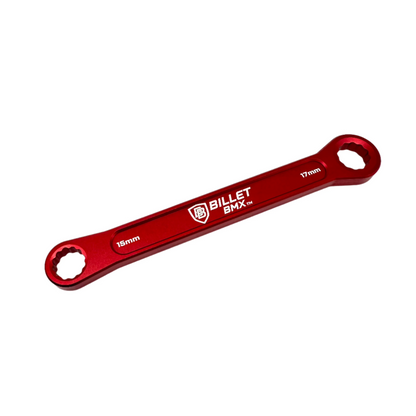 BILLET BMX DEEZ NUTS BILLET ALUMINUM BIKE AXLE NUT WRENCH 15mm & 17mm