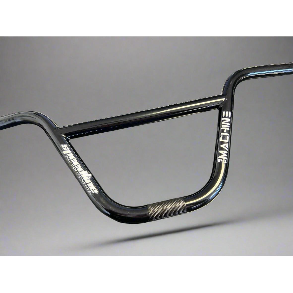 Speedline Parts The Machine pro BMX racing bars in gloss black or gun metal grey