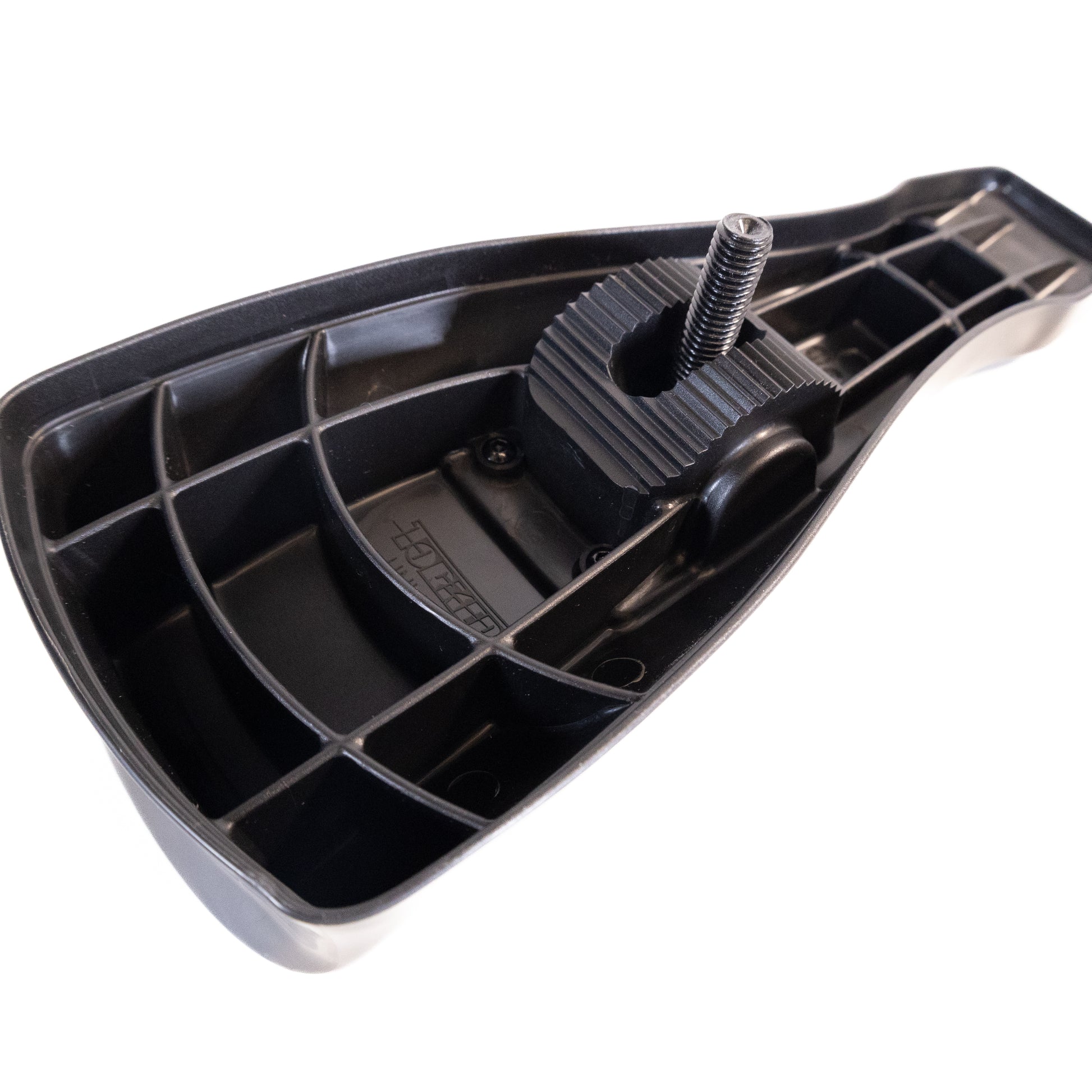 Close up of the BMX Pivotal set up on the Torker Uni Max Retro BMX Saddle 