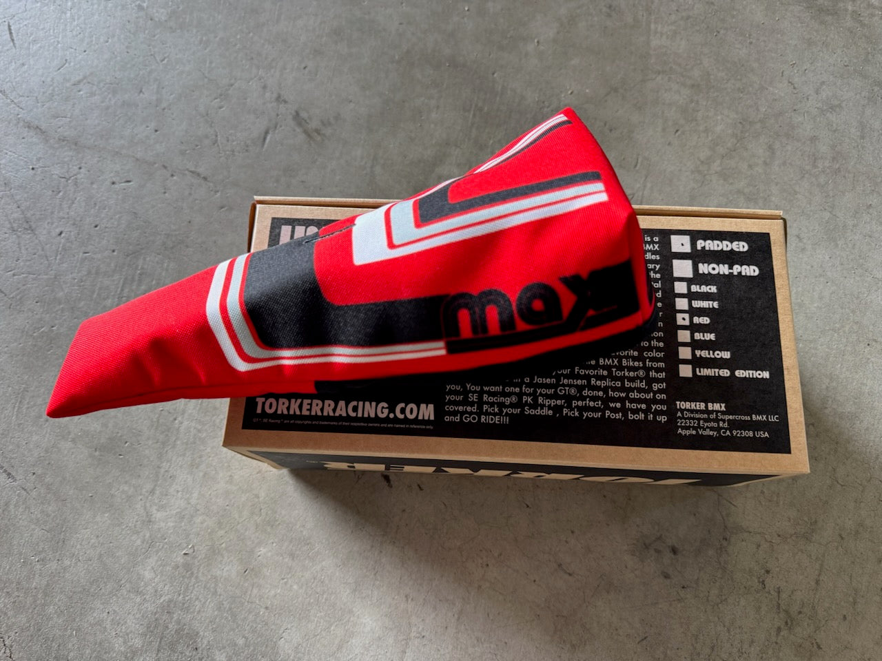 Torker | Uni-MAX Pivotal Retro BMX Saddle