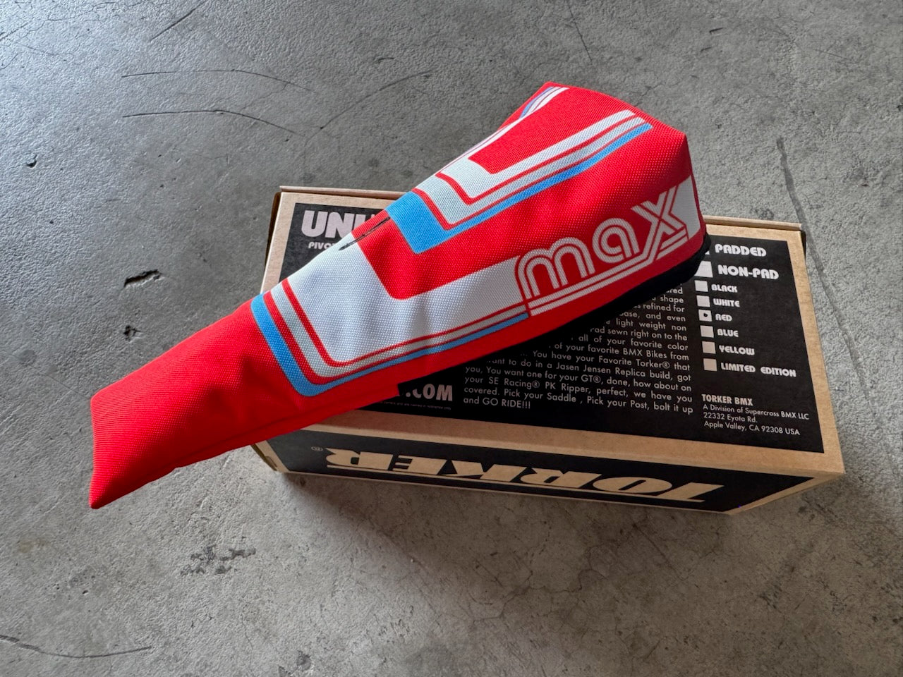 Torker | Uni-MAX Pivotal Retro BMX Saddle