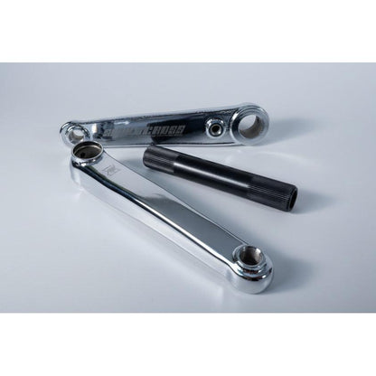 Supercross Strong Arm 3-piece BMX cranks — crank arm detail
