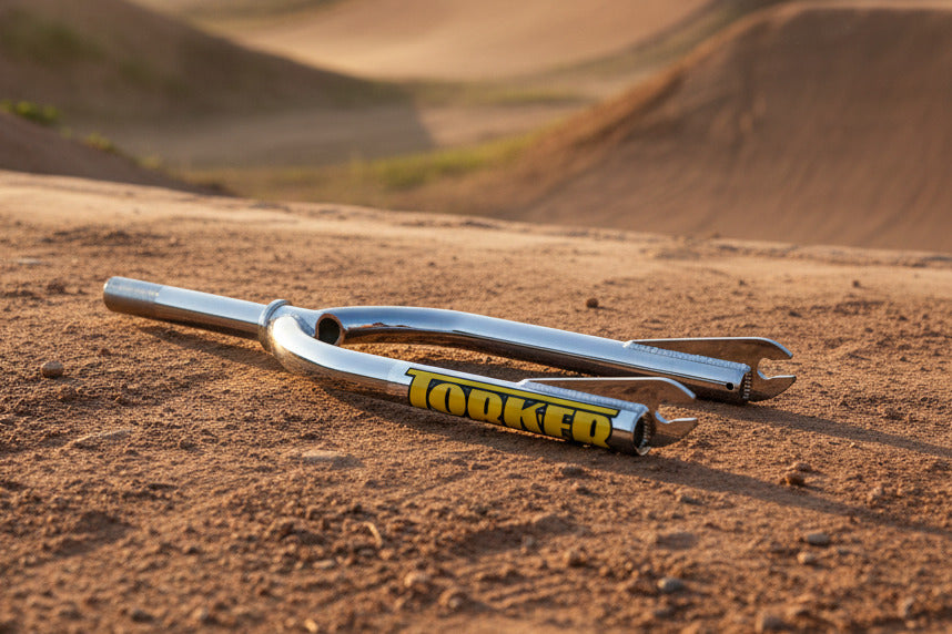 Torker 1-inch threaded BMX replacement fork, 21.1mm steerer, in 20-inch and 26-inch