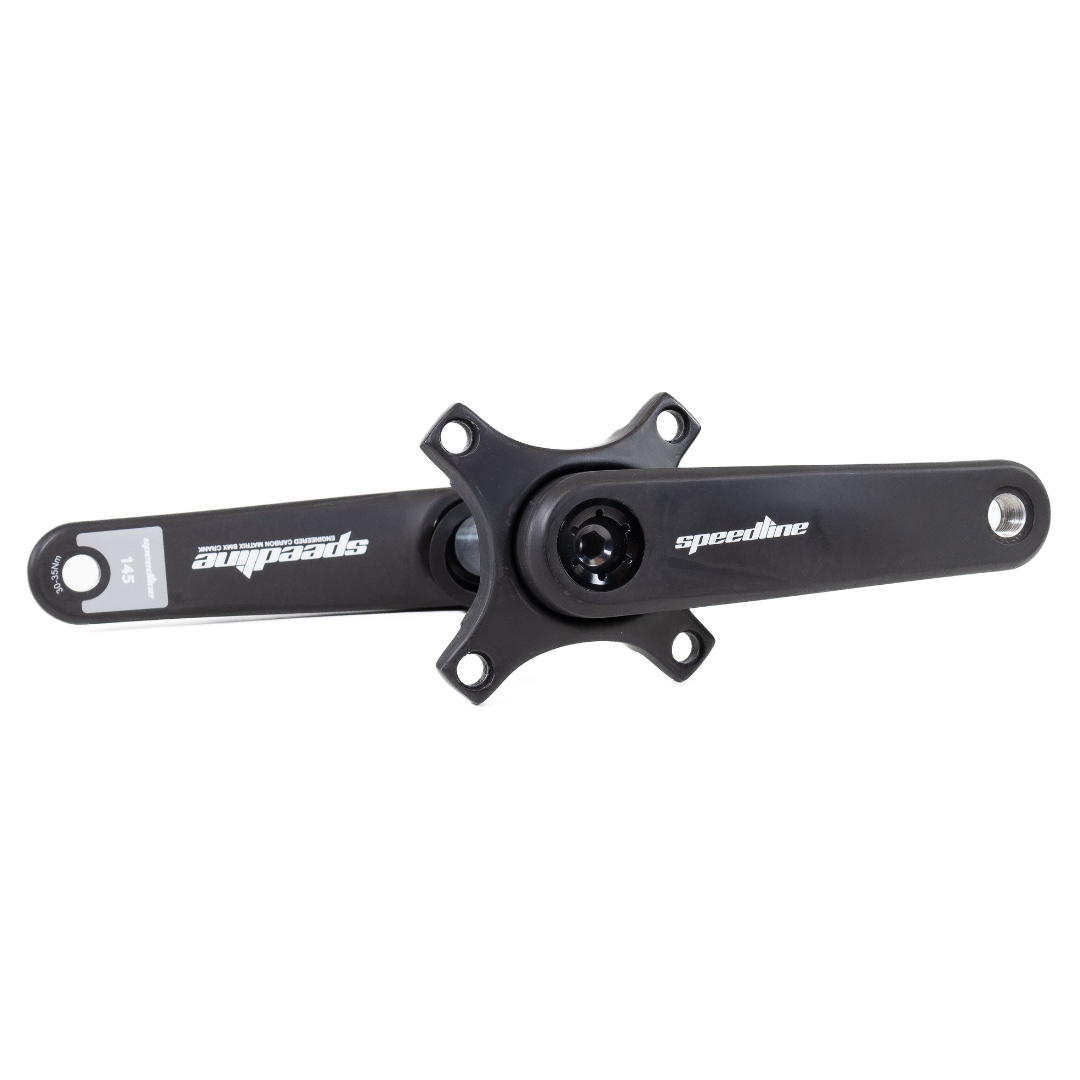 Speedline Parts | Mini Carbon Hollow Carbon Fiber BMX Race Cranks